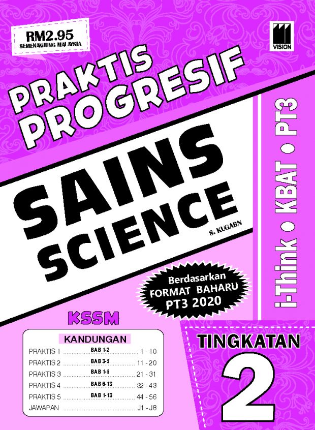 Praktis Progresif 2020 Sains Tingkatan 2 – Pustaka Vision Sdn Bhd